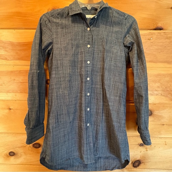 Peter Millar Navy Textured Shirt NWOT - Picture 2 of 7